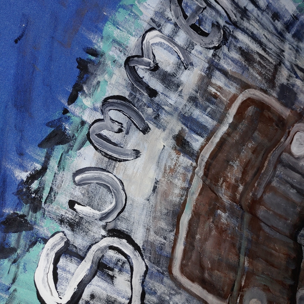 Handpainted T Shirt - Picture 3 of 8